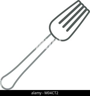 fork vector illustration Stock Vector