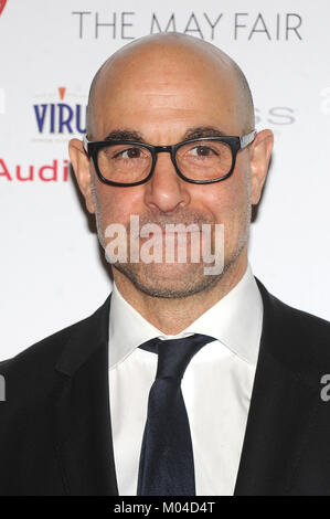 American actor Stanley Tucci attends The London Critics' Circle Film Awards at The Mayfair Hotel in London. 18th January 2015 © Paul Treadway Stock Photo