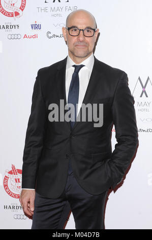 American actor Stanley Tucci attends The London Critics' Circle Film Awards at The Mayfair Hotel in London. 18th January 2015 © Paul Treadway Stock Photo