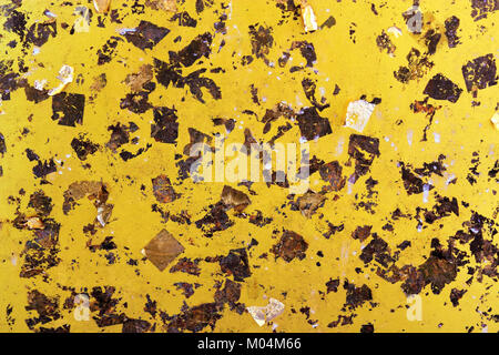 Shiny yellow gold foil abstract texture background Stock Photo