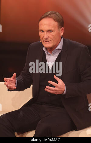 talkshow with Markus Lanz  Featuring: Hans Joachim Watzke Where: Hamburg, Germany When: 18 Dec 2017 Credit: Becher/WENN.com Stock Photo