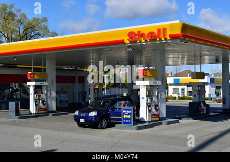 Canada Shell Station is a gas station located in Canada. The station ...