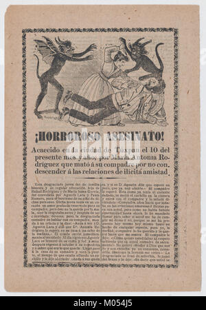 This broadsheet from the 19th century details the adventures of Don ...