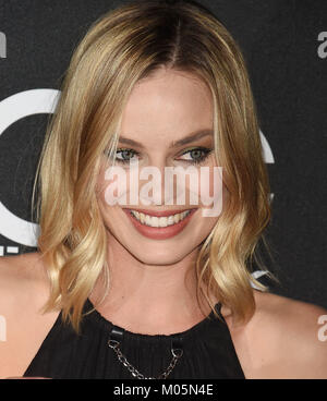 MARGOT ROBBIE Australian film actress attends the 21st Annual Hollywood Film Awards at The Beverly Hilton Hotel on November 5, 2017 in Beverly Hills, California. Photo: Jeffrey Mayer Stock Photo