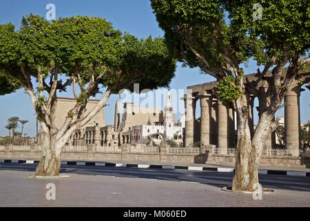 Luxor Temple in Luxor Egypt Stock Photo