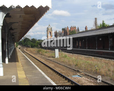 Bury St Edmunds railway station Stock Photo