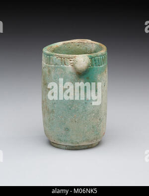 Jar with decorated rim, swivel, and knob MET LC-17 194 2287 EGDP023764 Stock Photo