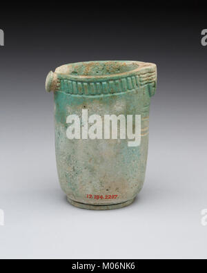 Jar with decorated rim, swivel, and knob MET LC-17 194 2287 EGDP023765 Stock Photo