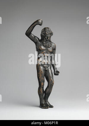 This statue of Neptune depicts the Roman god of the sea in classical ...