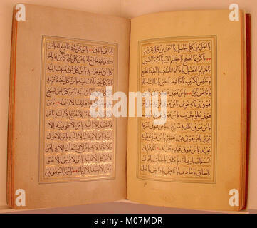 Miscellany of Prayers and Suras from a Qu'ran MET wb-311.4.2006i Stock Photo