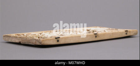 Leaf from an Ivory Diptych MET sf17-190-280s4 Stock Photo