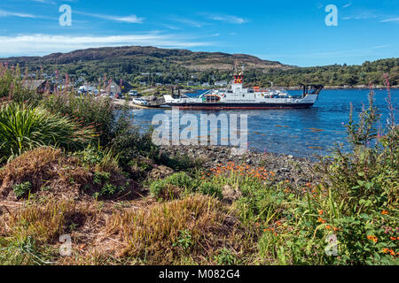 Tarbert Harbour at Loch Fyne in Kintyre Argyll & Bute Scotland UK Stock Photo