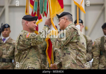 Lt. Gen. Christopher G Cavioli (left), incoming Commander of United ...