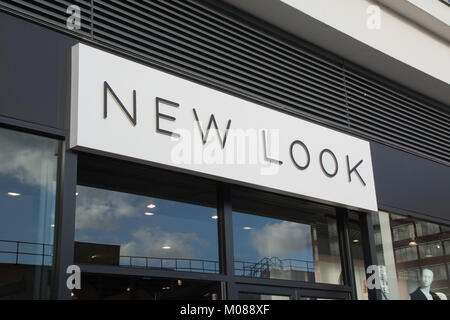 New look shop sign, UK Stock Photo
