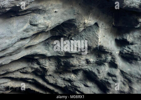 Ceiling of the grotto, Useful as geologic background Stock Photo