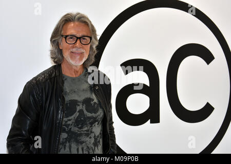 Barcelona, Spain. 20th Jan, 2018. The famous hairdresser and stylist Alberto Cerda in the Cosmobeauty fair held in Barcelona. Credit: Ramon Costa/SOPA/ZUMA Wire/Alamy Live News Stock Photo