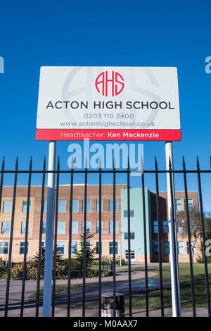 Acton High School - a coeducational secondary school in the Acton area ...