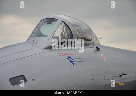 English Electric Canberra PR9 cockpit canopy detail Stock Photo - Alamy