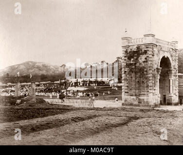 Dongnimmun Gate, Independence Gate, Seoul, Korea, 1900 Stock Photo