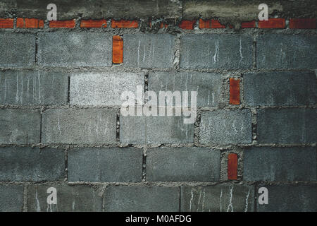 Concrete surface with striped relief. Stock Photo