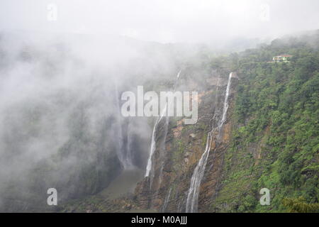 Beauty Of Jog Falls Stock Photo