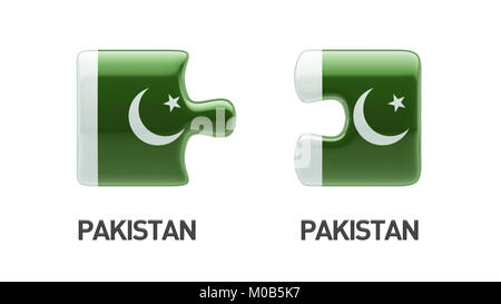 Pakistan High Resolution Puzzle Concept Stock Photo