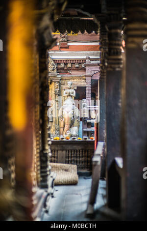 The Golden Temple in Patan, Nepal, Asia. Stock Photo