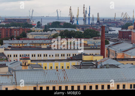 St. Petersburg, Russia - August 6, 2016: Kolomna district of the city Saint Petersburg Stock Photo