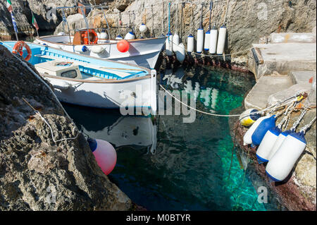 docked brightly