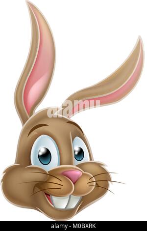 Easter Bunny Rabbit Cartoon Stock Vector