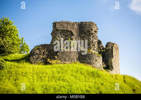 Llandovery Castle Ruins, Llandovery, South Wales Stock Photo