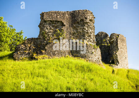 Llandovery Castle Ruins, Llandovery, South Wales Stock Photo