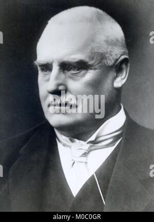 WOLLERT KONOW (1845-1924) On his appointment as 4th prime mInister of Norway in 1910 Stock Photo