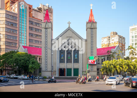 Immaculate Heart of Mary Cathedral, Hsinchu Stock Photo