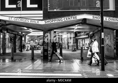 St Georges Walk Shopping Centre in Croydon, South London Stock Photo