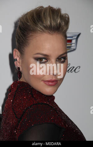 California, USA. 20th Jan, 2018. Abbie Cornish  01/20/2018 The 29th Annual Producers Guild Awards held at The Beverly Hilton in Beverly Hills, CA Photo by Izumi Hasegawa / HollywoodNewsWire.co Credit: Hollywood News Wire Inc./Alamy Live News Stock Photo