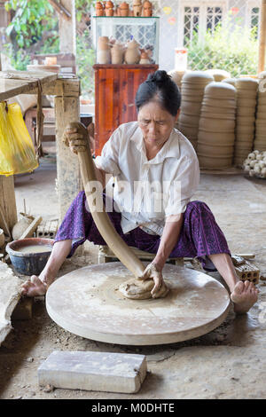Thanh Ha pottery village near Hoi An, Vietnam Stock Photo