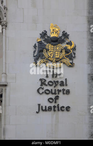 royal courts of justice london Stock Photo