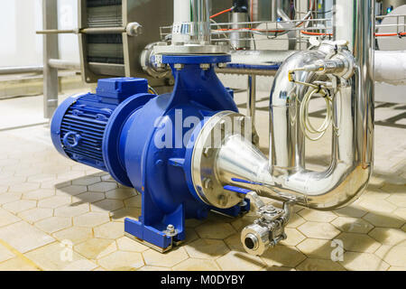 Pump Connecting Rack Pipe rack in power plant Stock Photo - Alamy