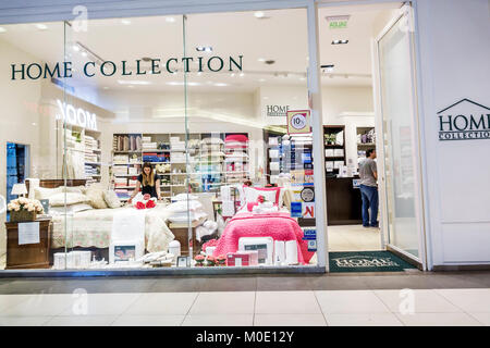 Buenos Aires Argentina,Abasto Shopping Mall,Home Collection,home goods,store,bedding,bed linens,shopping shopper shoppers shop shops market markets ma Stock Photo