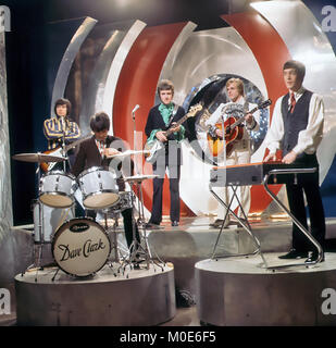 DAVE CLARK FIVE UK pop group in1966. Photo: Tony Gale Stock Photo