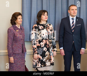 Stockholm, Sweden, 19th January, 2018. From 17 to 19 January, Iceland's President Guðni Thorlacius Jóhannesson, visiting Sweden.