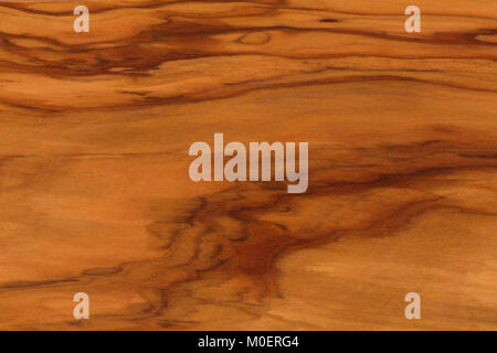 High detailed texture of olive wood board. Stock Photo