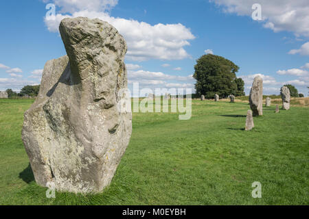 Standing stones at Avebury, Wiltshire, England UK Stock Photo - Alamy