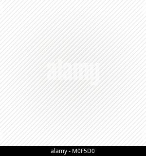 Gray and white gradient diagonal lines pattern. Repeat stripes texture background, Vector illustration Stock Vector
