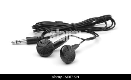 Headphones isolated on white background Stock Photo