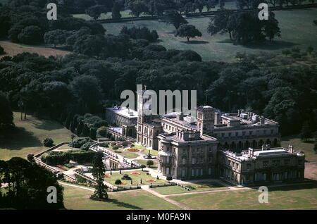 AJAXNETPHOTO. OSBORNE, EAST COWES, ISLE OF WIGHT, ENGLAND. - HISTORIC ROYAL RESIDENCE - AERIAL VIEW OF OSBORNE HOUSE WHERE QUEEN VICTORIA DIED IN JANUARY 1901.  PHOTO:JONATHAN EASTLAND/AJAX REF:300889 22 Stock Photo