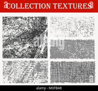 Grunge frame border textures. brush border overlay frames Stock Vector ...