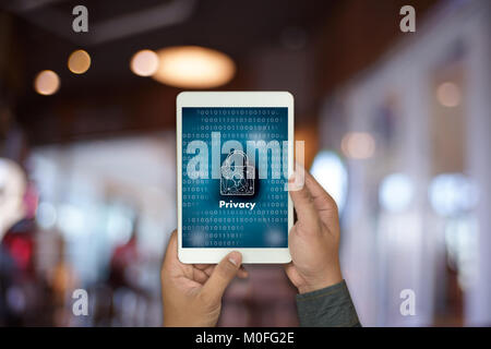 Privacy Access login PERFORMANCE Identification Password Passcode and Privacy Stock Photo