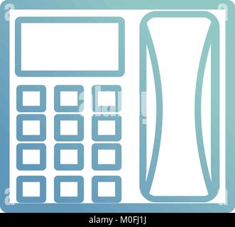 telephone  vector illustration Stock Vector